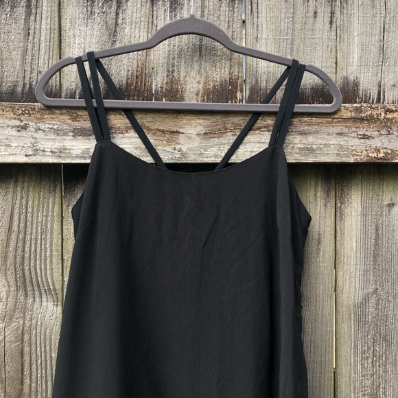 Piano Piano Dolce Carlotta Tiered Maxi Dress Size 12 Black Deadstock Sleeveless - Picture 2 of 15